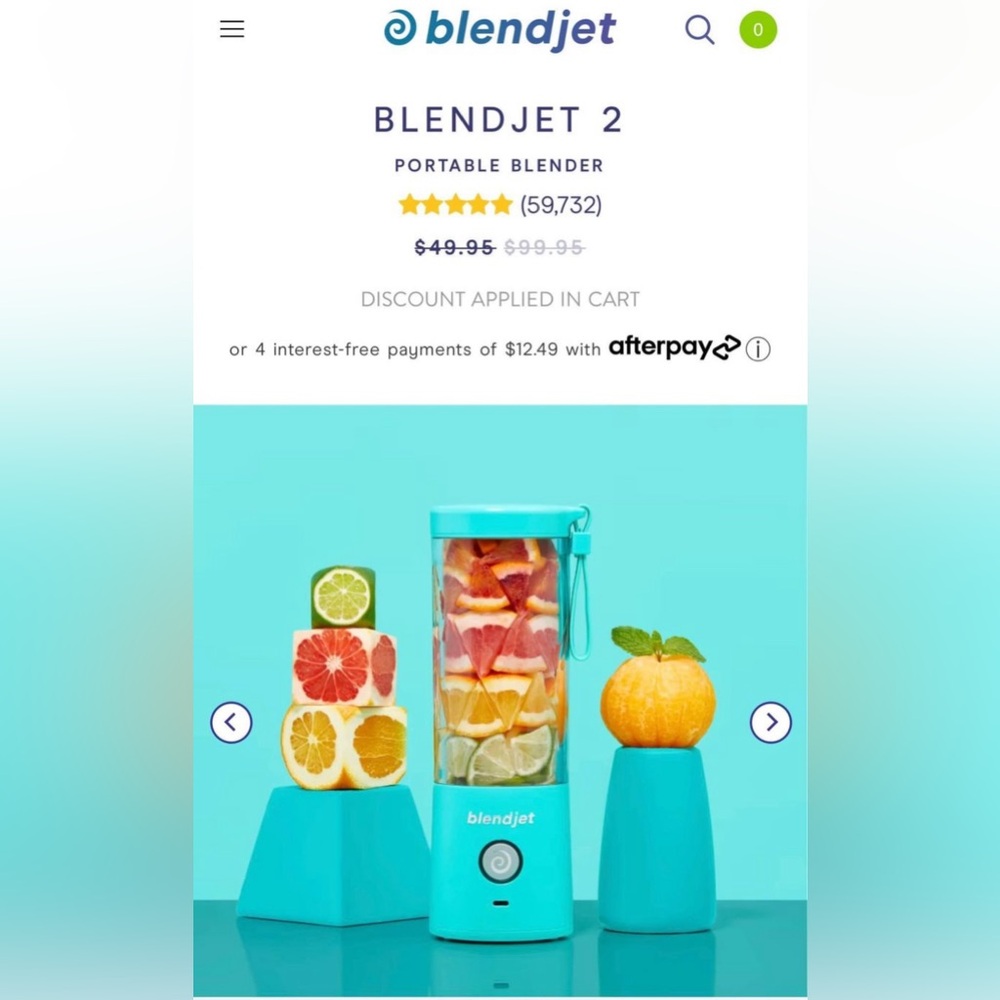 BlendJet 2 Portable Blender